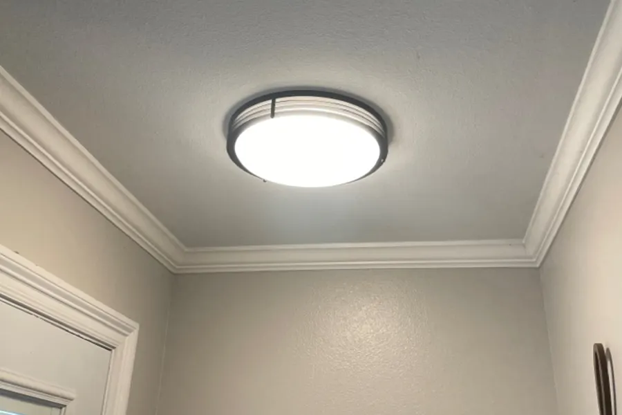 Lighting repair service completed