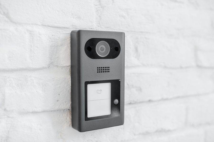 Doorbell system installation completed